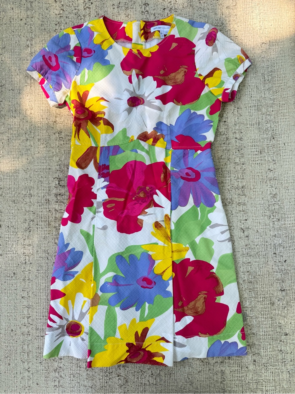 Yellow Ruched One Shoulder Sundress - Picture 3 of 8